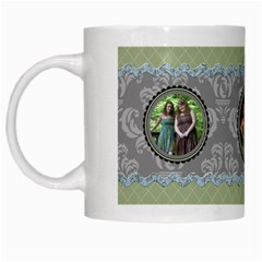 Summer Sophisticate White Mug