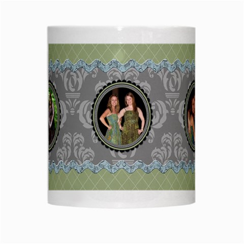 Summer Sophisticate White Mug By Klh Center