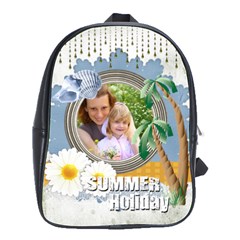 summer holiday - School Bag (Large) summer holiday - School Bag (Large)