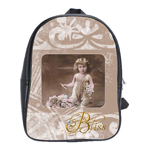 Bliss Large School Bag Back Pack By Catvinnat Front