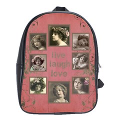 My Rosa Botanica large school bag back pack - School Bag (Large) My Rosa Botanica large school bag back pack - School Bag (Large)