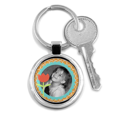 Sunshiny Day Keychain By Martha Meier Front