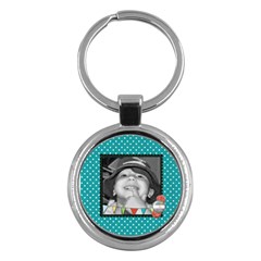 Everyday Chaos keychain - Key Chain (Round)