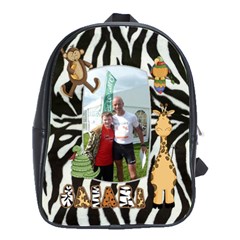 Safari Zebra large school bag back pack - School Bag (Large)