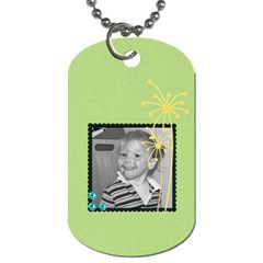 EC dog tag 2 - Dog Tag (One Side)