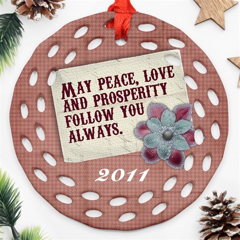 Peace, Love/christmas Back