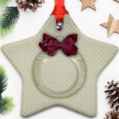 Christmas Ornament-star ornament (2 sides) - Star Ornament (Two Sides)