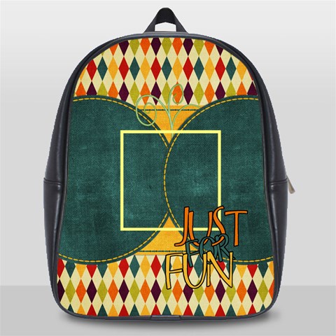 Justforfun Backpack Large By Albums To Remember Front