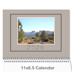 Coffee and Cream (any Year) 2026 Calendar - Wall Calendar 11  x 8.5  (12-Months)