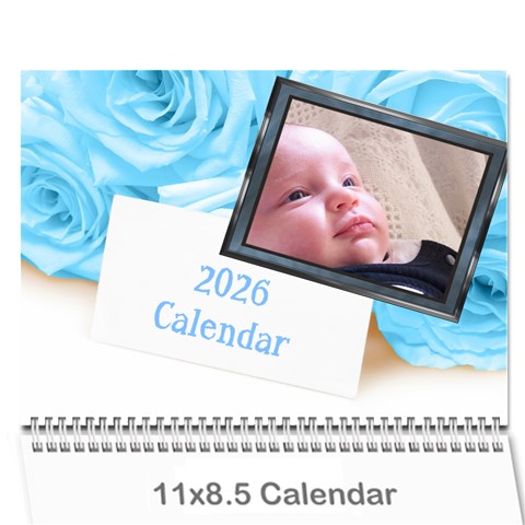 Roses For You (any Year) 2026 Calendar By Deborah Cover