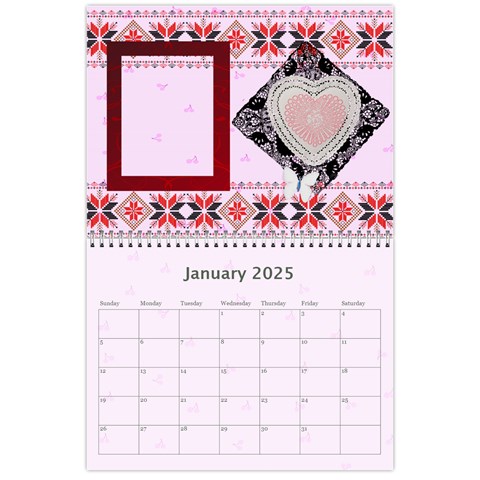 Pretty Pastels Calendar 2025 By Kim Blair Jan 2025