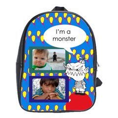 School bag large - MONSTER - School Bag (Large)