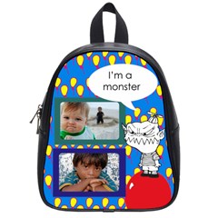 School bag small - MONSTER - School Bag (Small) School bag small - MONSTER - School Bag (Small)
