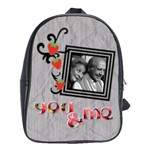 School bag large - YOU AND ME - School Bag (Large)
