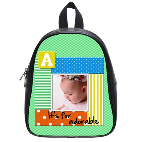 School Bag Small Front