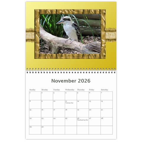 Tutti General Purpose (any Year) Calendar 2026 By Deborah Nov 2026