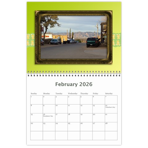 Tutti General Purpose (any Year) Calendar 2026 By Deborah Feb 2026