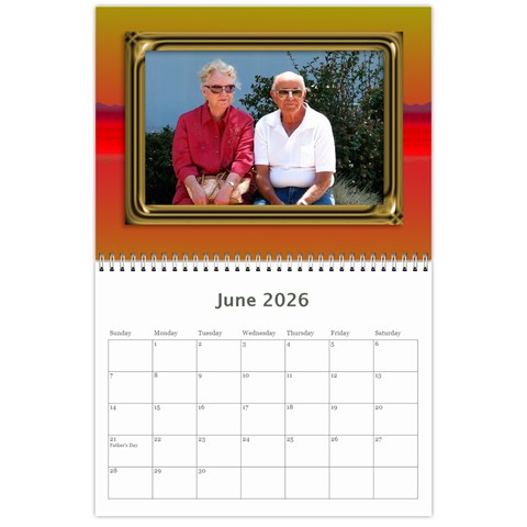 Tutti General Purpose (any Year) Calendar 2026 By Deborah Jun 2026