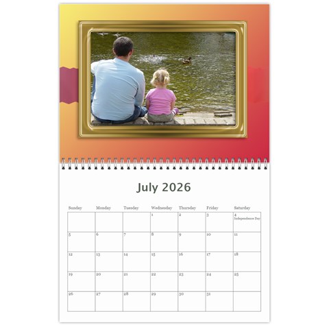 Tutti General Purpose (any Year) Calendar 2026 By Deborah Jul 2026
