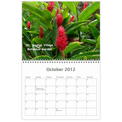 2012 Stx Calendar By John Connor Oct 2012