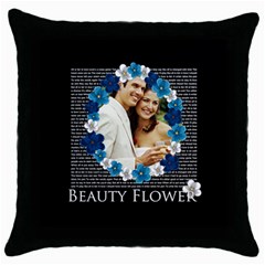 wedding party - Throw Pillow Case (Black) wedding party - Throw Pillow Case (Black)