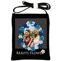flower lady - Shoulder Sling Bag flower lady - Shoulder Sling Bag