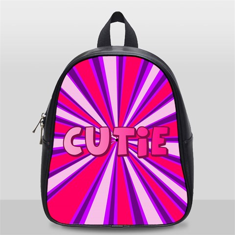 Cutie School Bag By Eleanor Norsworthy Front