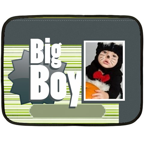 Big Boy By Joely 35 x27  Blanket Back