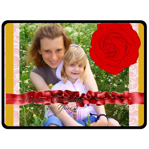Rose By Joely 80 x60  Blanket Front