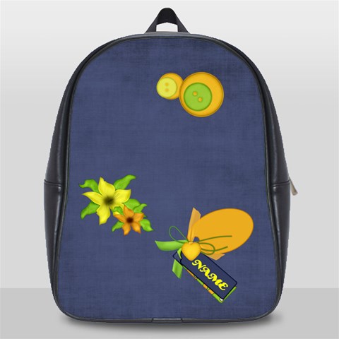 Large School Bag By Elena Petrova Front