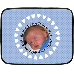 silas - Fleece Blanket (Mini)