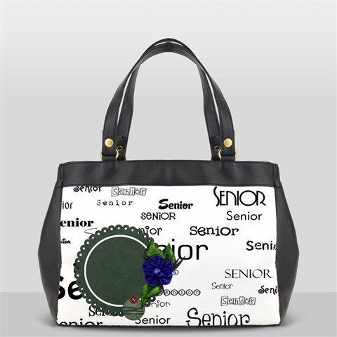 Wkm School Oversized 1 Side Bag By Lisa Minor Front