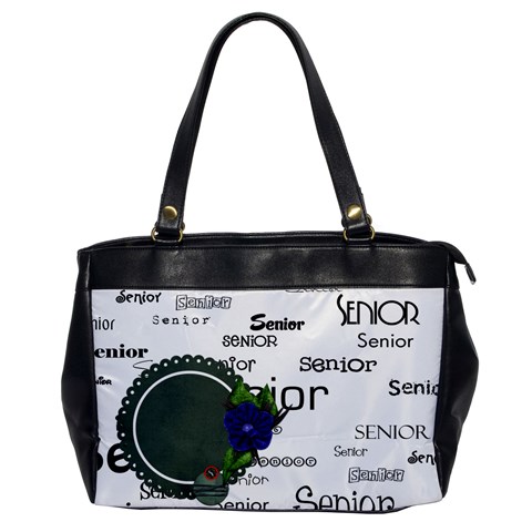 Wkm School Oversized 1 Side Bag By Lisa Minor Front