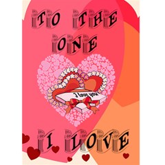 Love Card - Greeting Card 5  x 7 