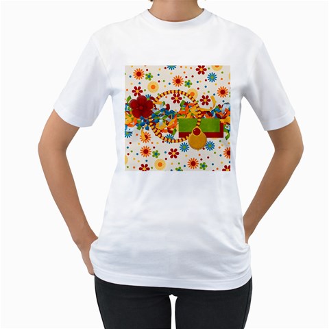 Celebrate May 2 Sided Womens Shirt 1 By Lisa Minor Front