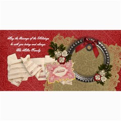 Blessed/holiday- 4x8 Photo Card