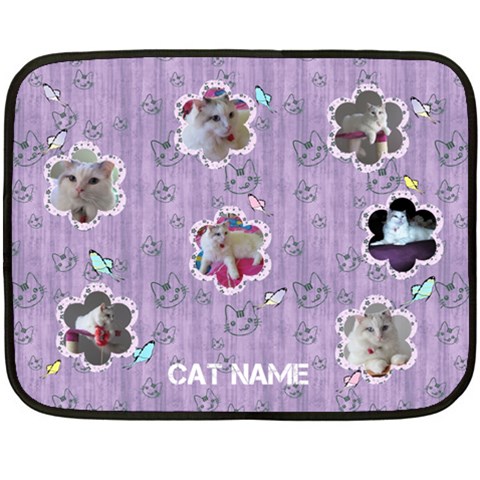 Cat Bed Blanket (mini) By Deborah 35 x27  Blanket