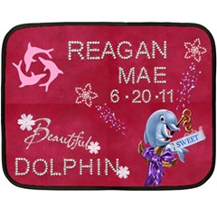 Reagan - Fleece Blanket (Mini)