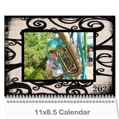 Fantasic Classic neutral 2024 calendar - Wall Calendar 11  x 8.5  (12-Months)