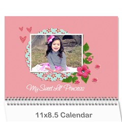 Calendar- My Lil Princess - Wall Calendar 11 x 8.5 (12-Months) Calendar- My Lil Princess - Wall Calendar 11 x 8.5 (12-Months)