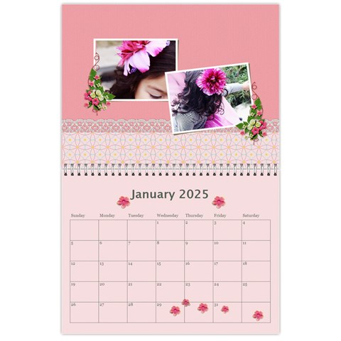 Calendar Jan 2025