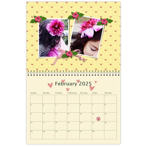 Calendar Feb 2025