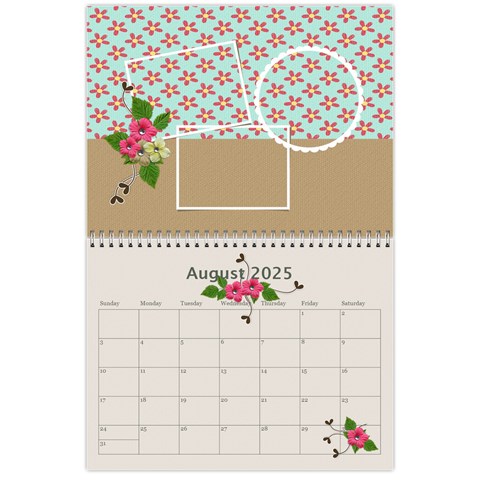 Calendar Aug 2025