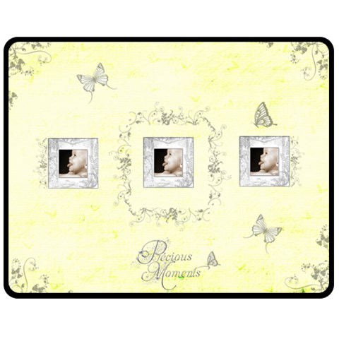 Precious Moments Dove Medium Fleece Blanket By Catvinnat 60 x50  Blanket Front