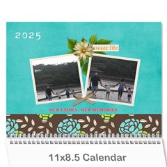 Calendar - Our family Our memories - Wall Calendar 11  x 8.5  (12-Months)