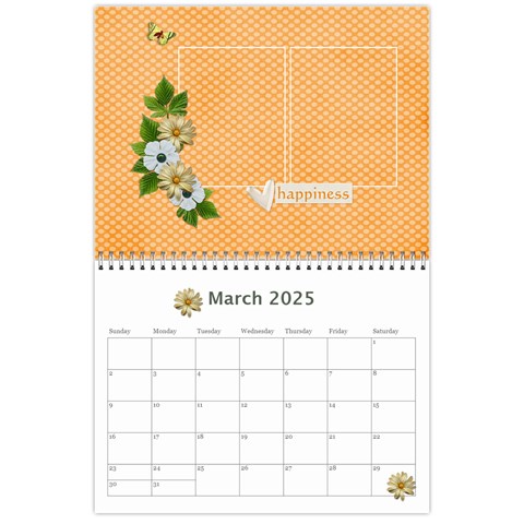Calendar Mar 2025