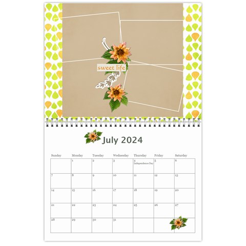 Calendar Jul 2024