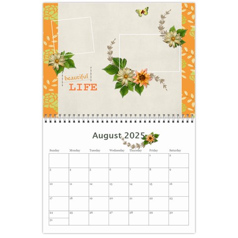 Calendar Aug 2025