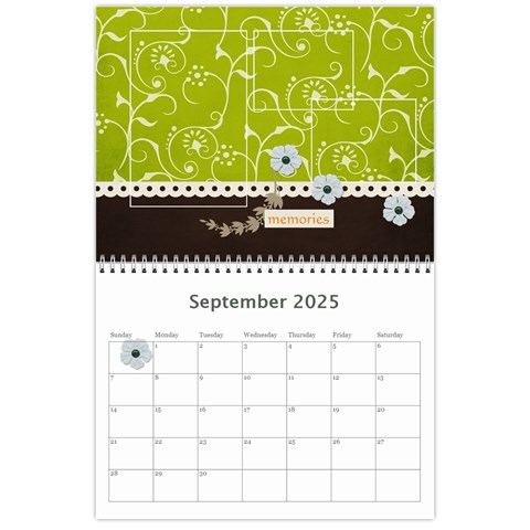 Calendar Sep 2025