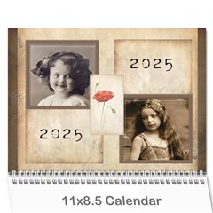 Cocoa Botanica Calendar 2025 - Wall Calendar 11  x 8.5  (12-Months)